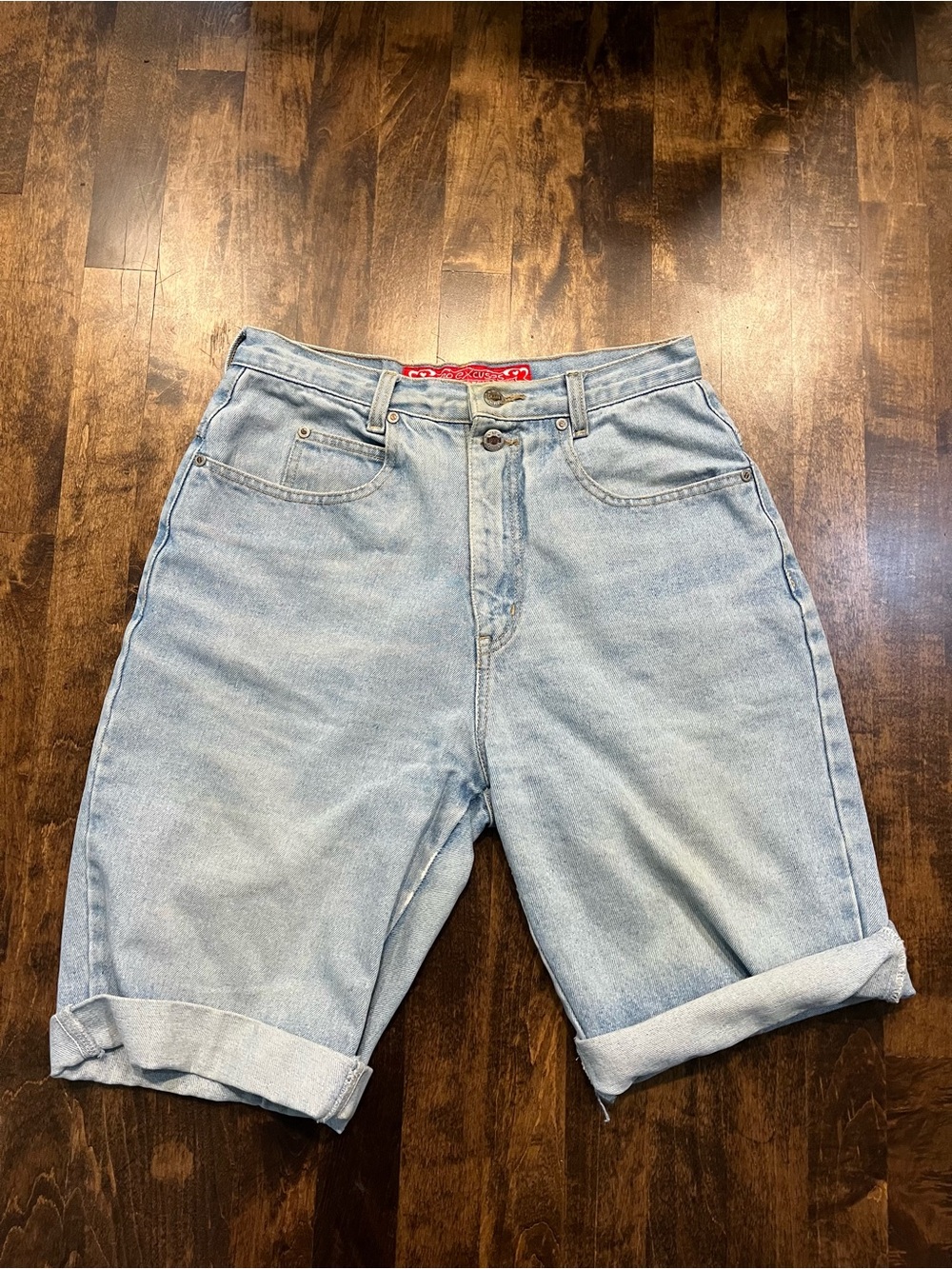 Light Blue Men's Denim Shorts